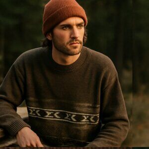 Vintage Windridge Men’s Sweater – XXLT – Made in Korea — Cozy Winter Knit